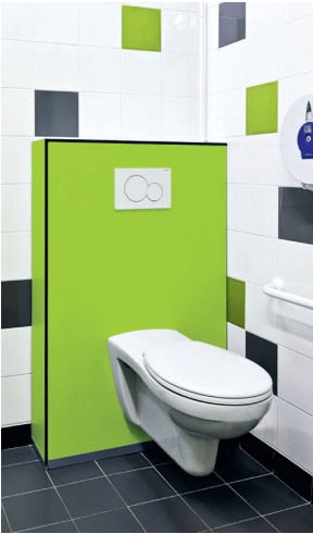 Habillage bati wc